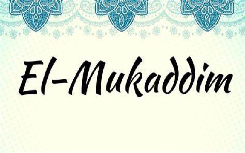 Mukaddim Duası Okunuşu ve Anlamı