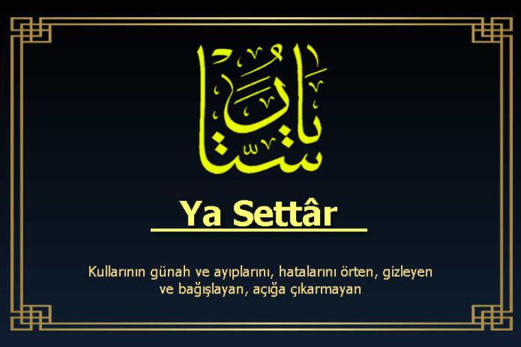 Vird-i Settar Duası